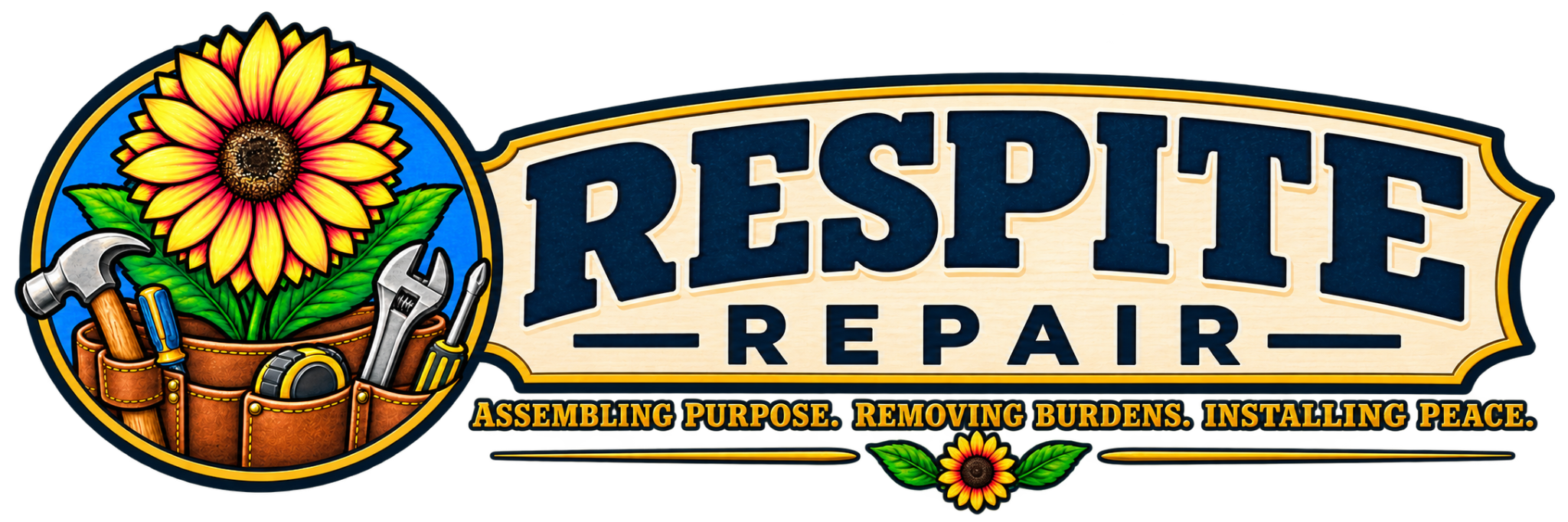 Respite Repair — Assembling purpose. Removing burdens. Installing peace.